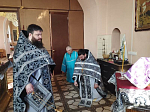 Литургия Преждеосвященных Даров в храме Большой Хвощеватки