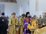 Архипастырь возглавил торжественное богослужение в день престольного праздника храма апостола и евангелиста Иоанна Богослова села Гороховка Верхнемамонского района
