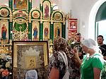 Чтимый образ Божией Матери «Избавительница от бед» прибыл в поселок Подгоренский