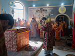 Епископ Россошанский и Острогожский Дионисий совершил Божественную литургию в храме Успения Пресвятой Богородицы г. Калач