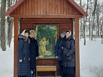  Группа паломников из Богучарского благочиния посетила Серафимо-Саровский мужской монастырь в с. Новомакарово Грибановского района