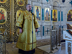В Прощеное воскресенье Правящий Архиерей совершил Божественную литургию в Свято-Ильинском кафедральном соборе города Россошь