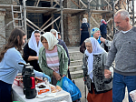 На приходе храма Вознесения Господня города Калач была проведена благотворительная ярмарка
