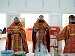 В храме Воскресения Христова духовно-просветительского центра при Калачеевской школе №6 города Калач совершена Божественная литургия
