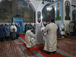 В попразднство Рождества Христова Преосвященнейший епископ Дионисий совершил Божественную литургию в храме Вознесения Господня города Калач