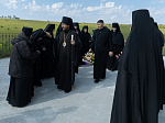 Преосвященнейший Дионисий, епископ Россошанский и Острогожский совершил Божественную литургию в Костомаровском Спасском монастыре