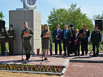 В Терновом открыли мемориальный комплекс Организаторы увековечили имена погибших освободителей села