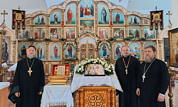 В храме Преображения Господня села Заболотовка торжественно отметили престольный праздник