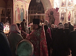 Пасхальное Богослужение в Михайло-Архангельском храме города Острогожска