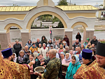В день памяти святого князя Александра Невского было совершено престольное торжество храма-колокольни храмового комплекса г. Россошь