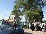 Ильинский казачий крестный ход прибыл в Острогожское благочиние