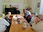 В Кантемировке священнослужитель провел духовную беседу с членами семей военнослужащих