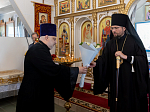 Епископ Россошанский и Острогожский освятил храм во имя Архангела Михаила в Репьёвском районе