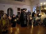 Великопостное покаянное богослужение в Казанском храме поселка Каменка 