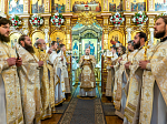 В Покровском соборе города Воронежа совершено соборное богослужение Архипастырей епархий Воронежской митрополии