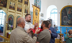 В храме Вознесения Господня села Дальняя Полубянка Острогожского района молитвенно отметили престольный праздник