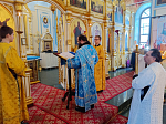 В праздник Сретения Господня в Свято-Тихоновском соборном храме города Острогожска состоялось торжественное богослужение