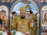 Правящий Архиерей возглавил воскресное богослужение в храме Рождества Пресвятой Богородицы города Россошь