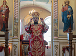 Преосвященнейший Дионисий епископ Россошанский и Острогожский совершил Литургию в храме Архистратига Божия Михаила г. Острогожска