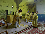 В праздник Крещения Руси Правящий Архиерей совершил Литургию в храме Покрова Пресвятой Богородицы села Ливенка Павловского благочиния