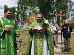 Прихожане села Александровка встретили престольный праздник в день Святой Троицы (Пятидесятницы)