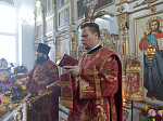 Правящий Архиерей совершил Божественную литургию в храме сщмч. Петра, митрополита Крутицкого, и освятил колокола для храмовой звонницы на малой родине святого