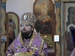 В субботу первой седмицы Великого поста Правящий Архиерей совершил Литургию в Троицком храме пгт Подгоренский