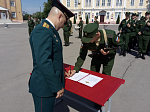 В Богучаре состоялась присяга военнослужащих войсковых частей, дислоцируемых на богучарской земле