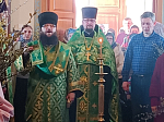 В праздник Входа Господня во Иерусалим в Свято-Тихоновском соборном храме города Острогожска совершено торжественное богослужение