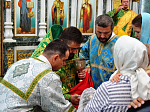 В храмах Павловского благочиния совершались праздничные богослужения в день Святой Троицы.