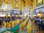 Епископ Россошанский и Острогожский Дионисий с сонмом архиереев Московского Патриархата сослужил Святейшему Патриарху Московскому и всея Руси Кириллу