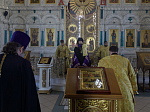 Глава Россошанской епархии совершил молодежную Литургию в Свято-Ильинском кафедральном соборе города Россошь