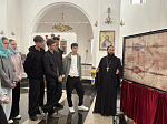 В храме в честь Всемилостивого Спаса города Россошь состоялась миссионерская встреча с учениками МКОУ СОШ № 24 