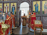 Преосвященнейший епископ Дионисий совершил Божественную литургию в Белогорском мужском монастыре