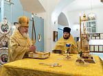 В день престольного праздника митрополит Воронежский и Лискинский Сергий посетил Всесвятский храм г. Воронежа