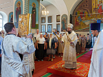 Преосвященнейший епископ Дионисий возглавил торжества престольного праздника Вознесенского храма города Калач