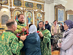 Праздник Входа Господня во Иерусалим в храме святого мученика Иоанна Воина города Богучара