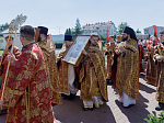 Преосвященнейший Дионисий, епископ Россошанский и Острогожский, возглавил торжества в честь 20-летия Свято-Ильинского кафедрального собора г. Россошь