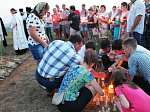 Священники и молодежь Павловского и Богучарского благочиний приняли участие во Всероссийской акции «Свеча памяти»