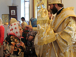 Престольный праздник в Тихоновском соборном храме Острогожска