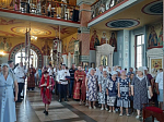 Паломники помолились на праздничном богослужении в Россоши