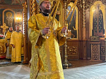 Епископ Дионисий совершил Божественную литургию в Свято-Троицком соборе Серафимо-Дивеевского монастыря с. Дивеево Нижегородской области