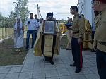 Правящий Архиерей совершил Божественную литургию в храме святых апостолов Петра и Павла с. Репьевка