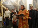В Острогожском благочинии встретили празник Светлого Христова Воскресения