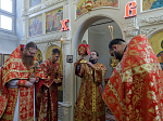 Епископ Россошанский и Острогожский Дионисий совершил Божественную литургию в Костомаровском епархиальном монастыре