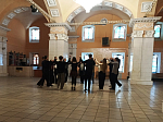 В Острогожске прошла репетиция танцев к епархиальному Сретенскому балу
