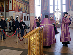 Молебное пение перед чудотворным образом Пресвятой Богородицы «Сладкое лобзание»