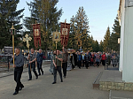 Поклонение Плащанице Спасителя в Тихоновском соборном храме