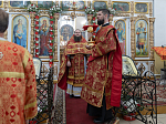 Епископ Дионисий совершил Божественную литургию в храме святого мученика Иоанна Воина г. Богучар