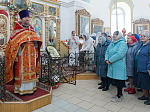 Епископ Дионисий совершил Божественную литургию в храме святого мученика Иоанна Воина г. Богучар